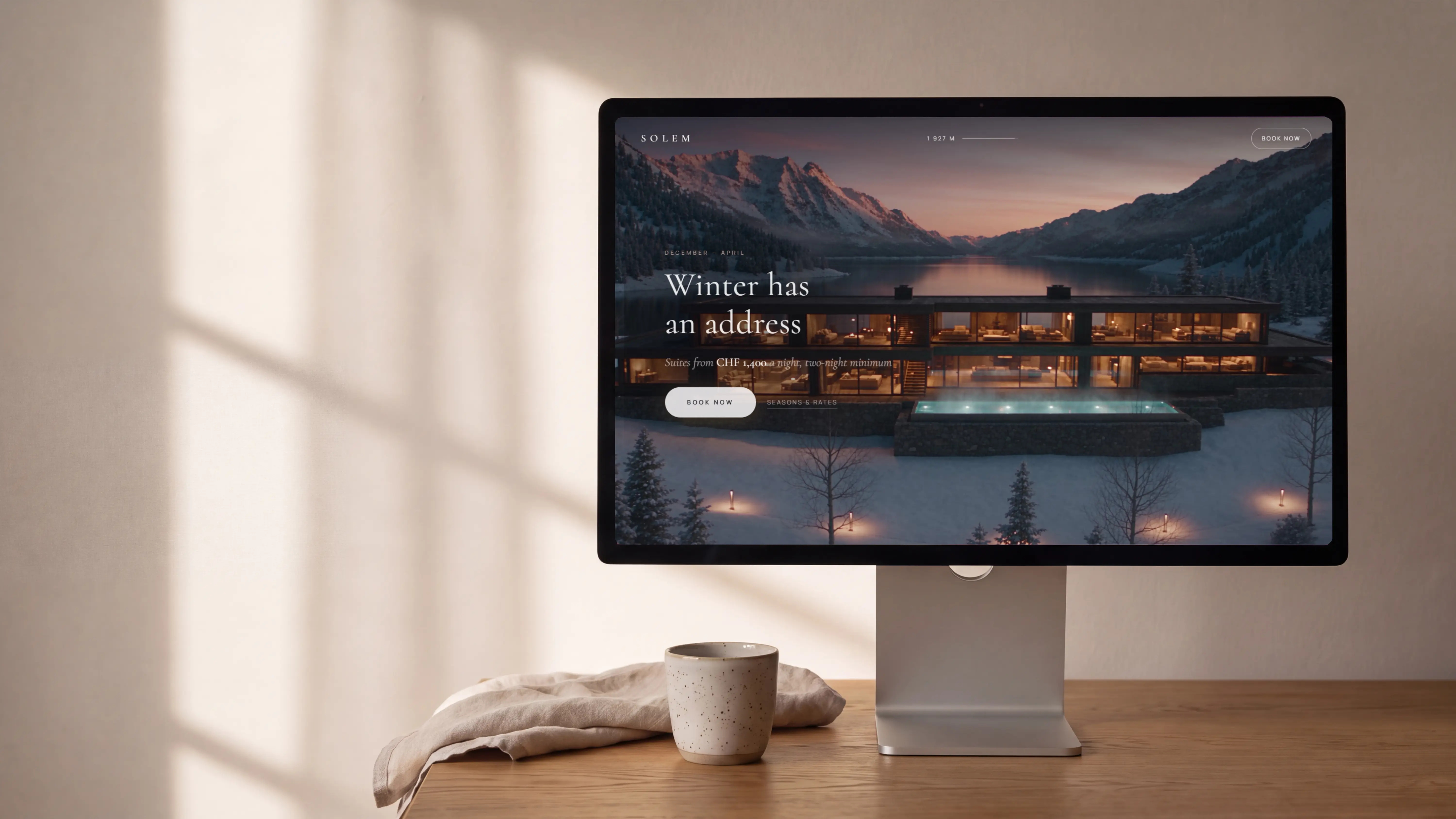 Solem alpine retreat website