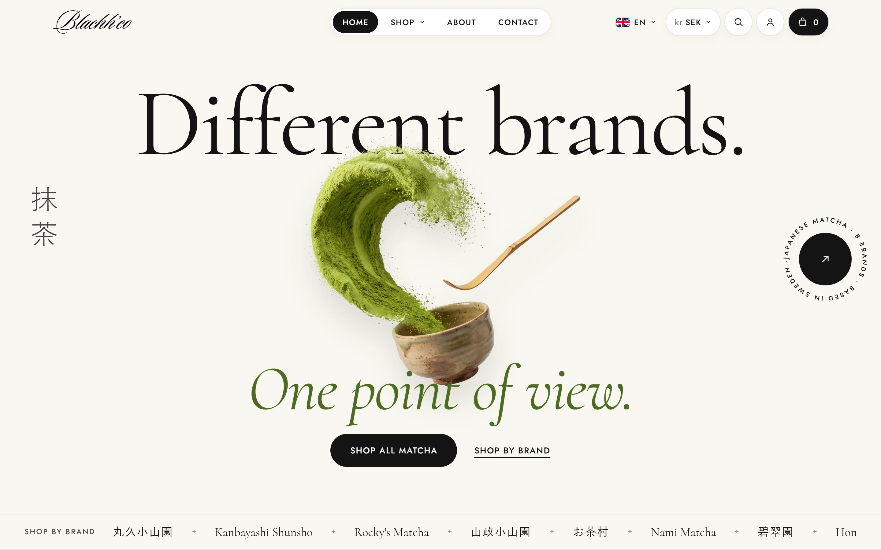 The Blachh’co home page in full