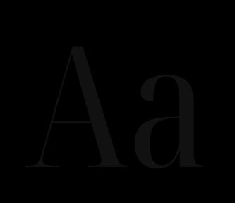 Noto Serif Display, Aa