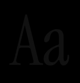Instrument Serif, Aa