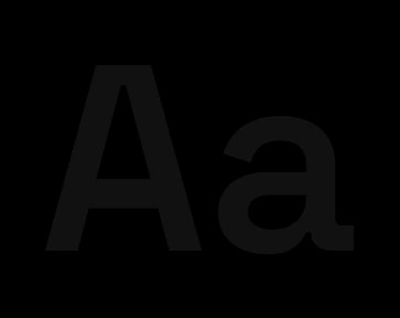 Space Grotesk, Aa