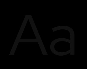 Red Hat Display, Aa