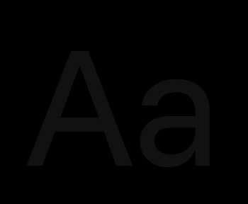 Funnel Sans, Aa