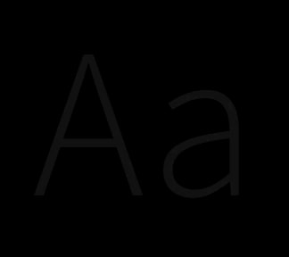 Source Sans 3, Aa