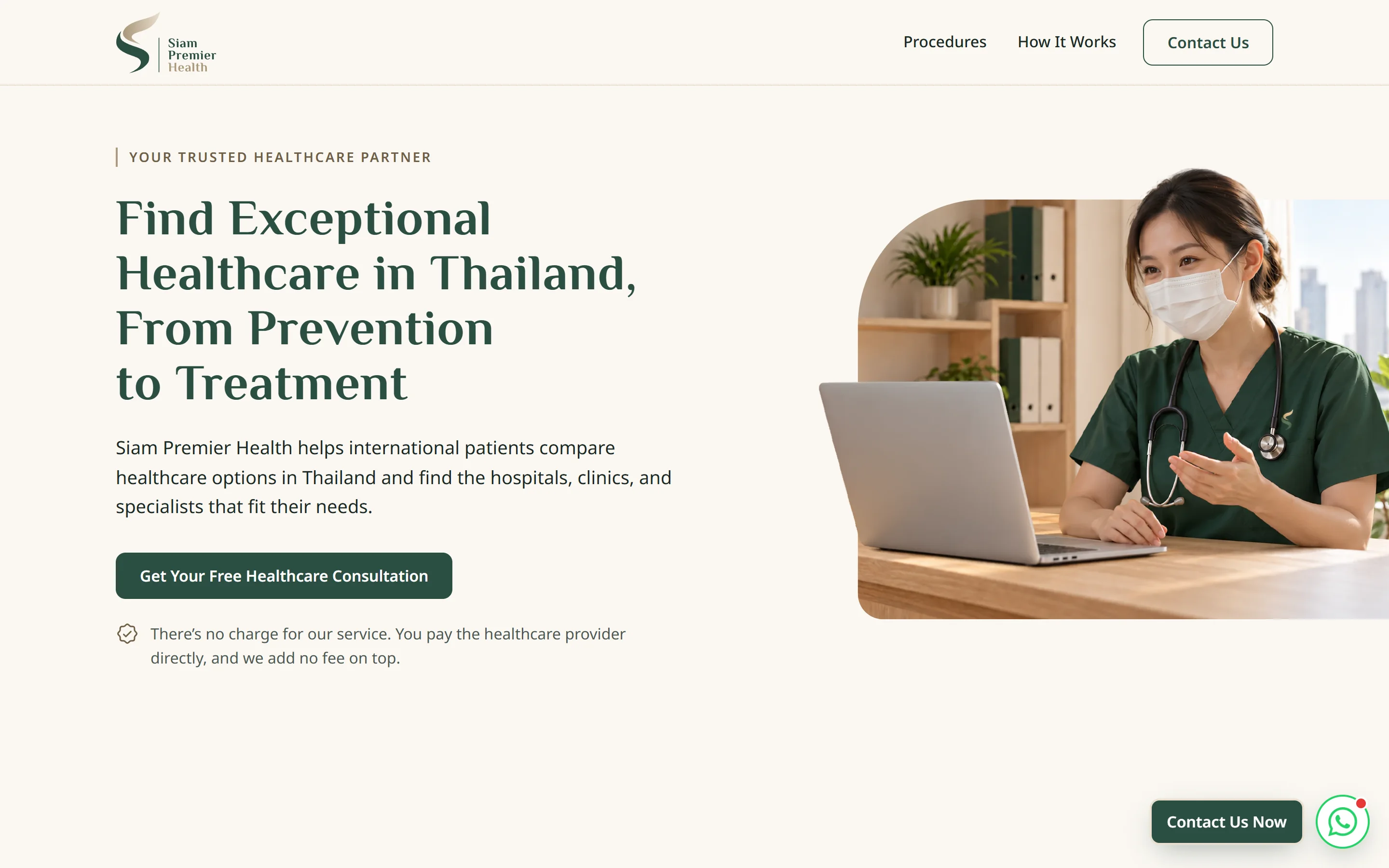 บริการประสานงานการรักษาในไทยสำหรับผู้ป่วยต่างชาติ หน้าแรกพรีเมียมที่เราทำเองทุกชิ้น ตั้งแต่ภาพไปจนถึงไอคอน