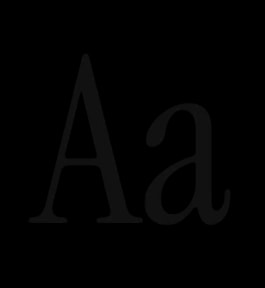 Instrument Serif, Aa