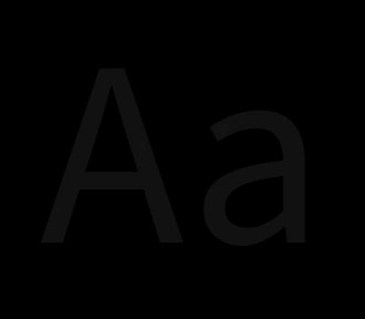Source Sans 3, Aa